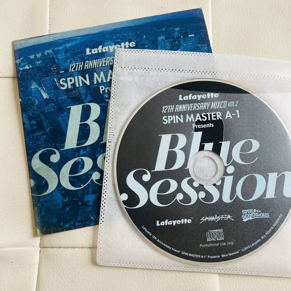 送料無料 / SPIN MASTER (DJ A-1) / Lafayette 12TH ANNIVERSARY Blue Session / mixcdの画像3