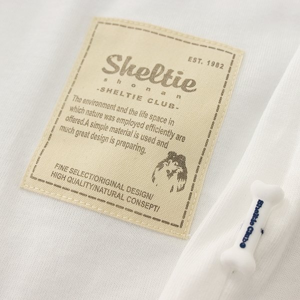 新品 シェルティークラブ 24SS ボーダー ポケット 長袖 Tシャツ LL 白 【SH1441109_7】 春夏 Sheltie Club クルーネック ロンT カットソー_画像8