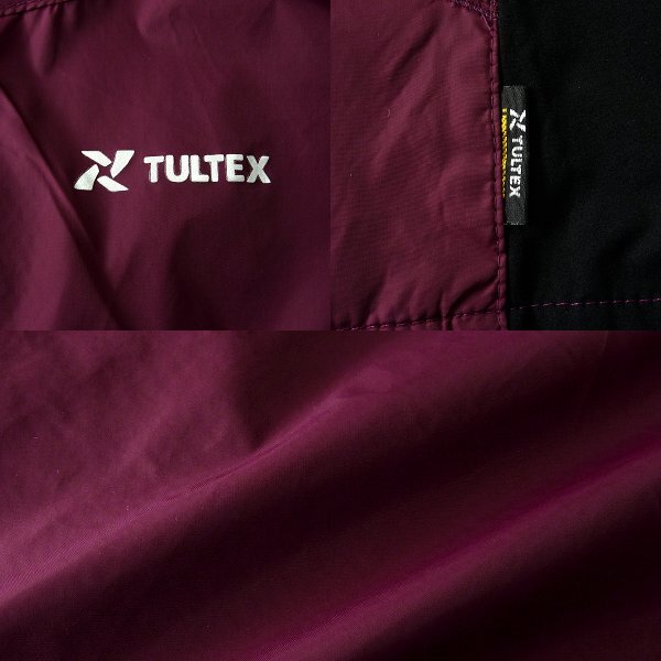  new goods taru Tec s water-repellent heat insulation reverse side nappy tough ta blouson LL bordeaux [2-2501_49] TULTEX men's jacket outdoor Work wear 