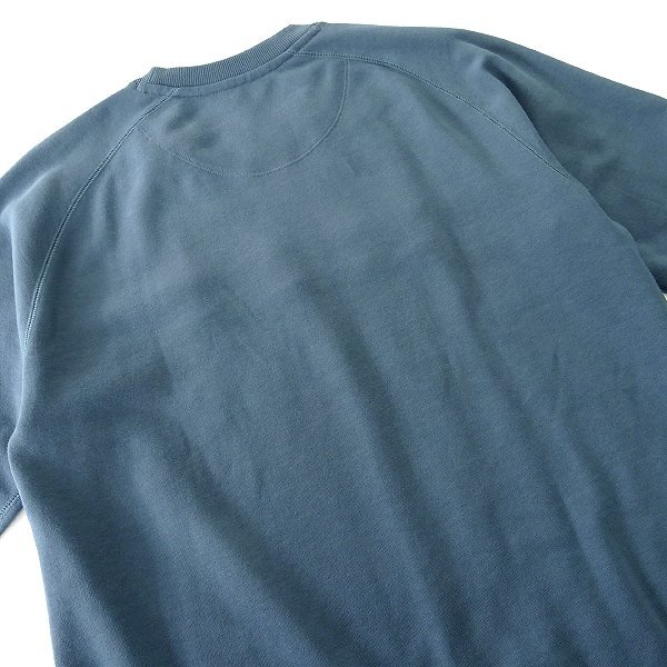  новый товар Paul Smith художник полоса обратная сторона шерсть тренировочный футболка M незначительный синий [I51324] Paul Smith мужской джерси - стрейч 