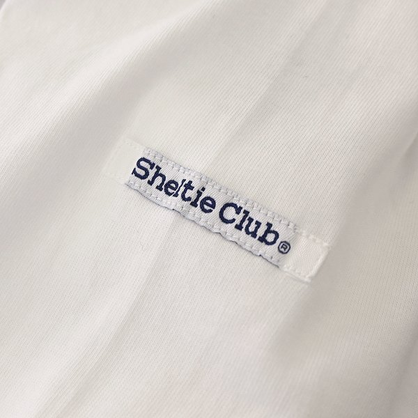 新品 シェルティークラブ 24SS ボーダー ポケット 長袖 Tシャツ LL 白 【SH1441109_7】 春夏 Sheltie Club クルーネック ロンT カットソー_画像9