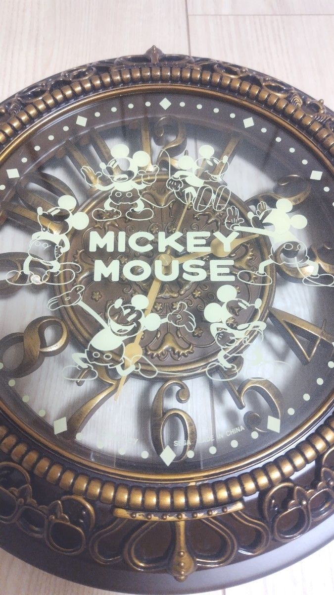 ディズニー　ミッキー　壁掛け時計　disney