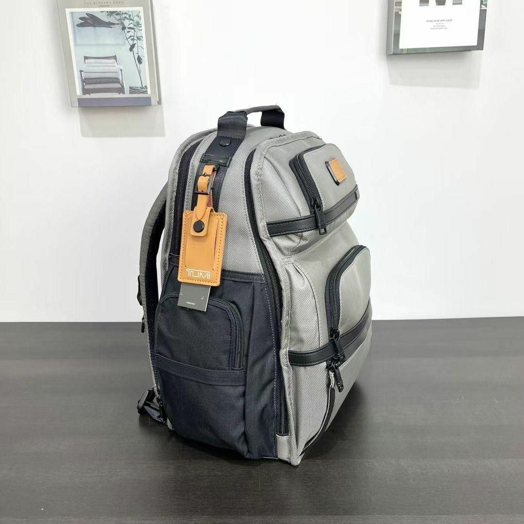 TUMI ALPHA BACKPACK GREY ブリーフ パック_画像2