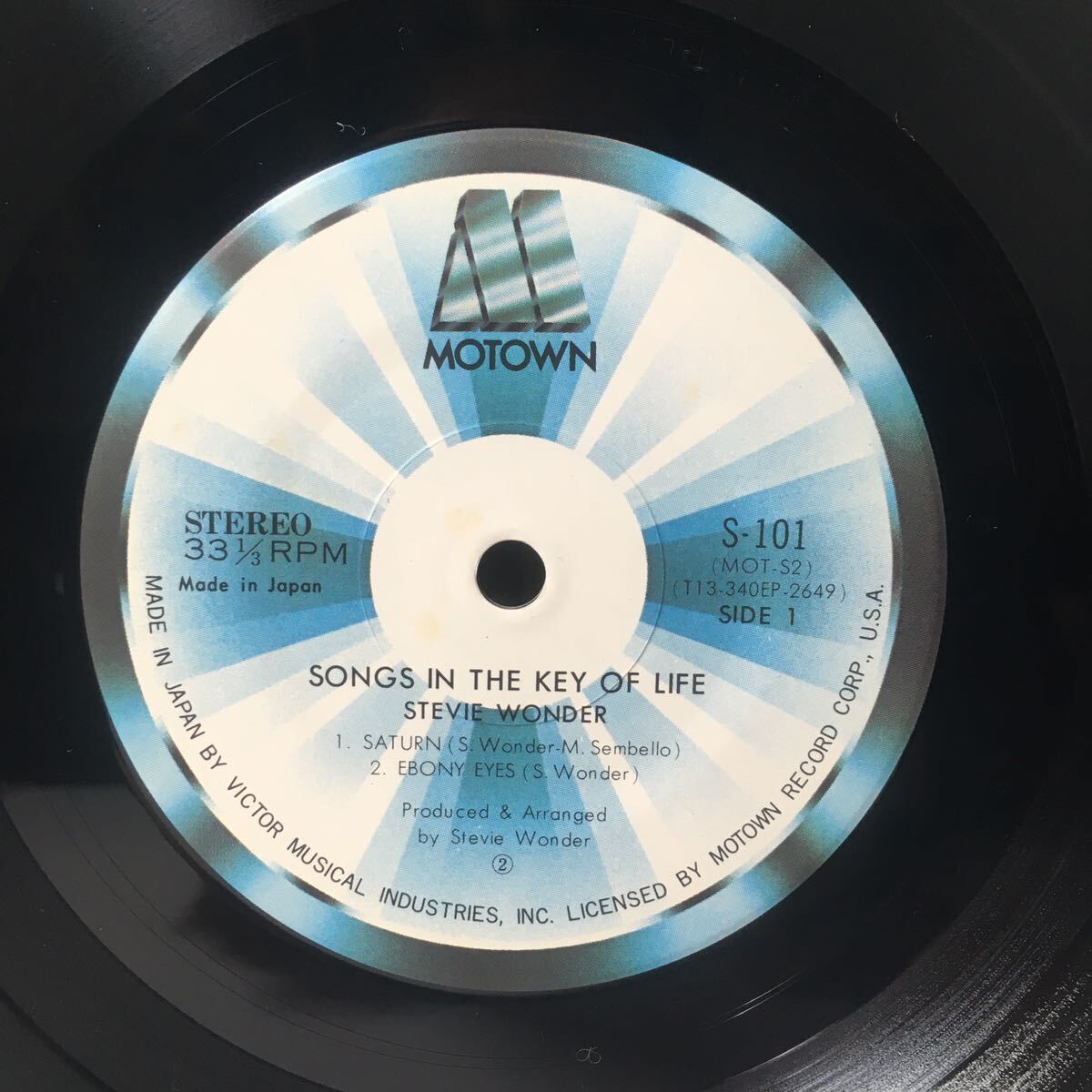 美品 EP / Stevie Wonder (スティービー・ワンダー) - Songs Of The Key Of Life (付属7インチ) / Soul R&B Funk Motown /_画像3