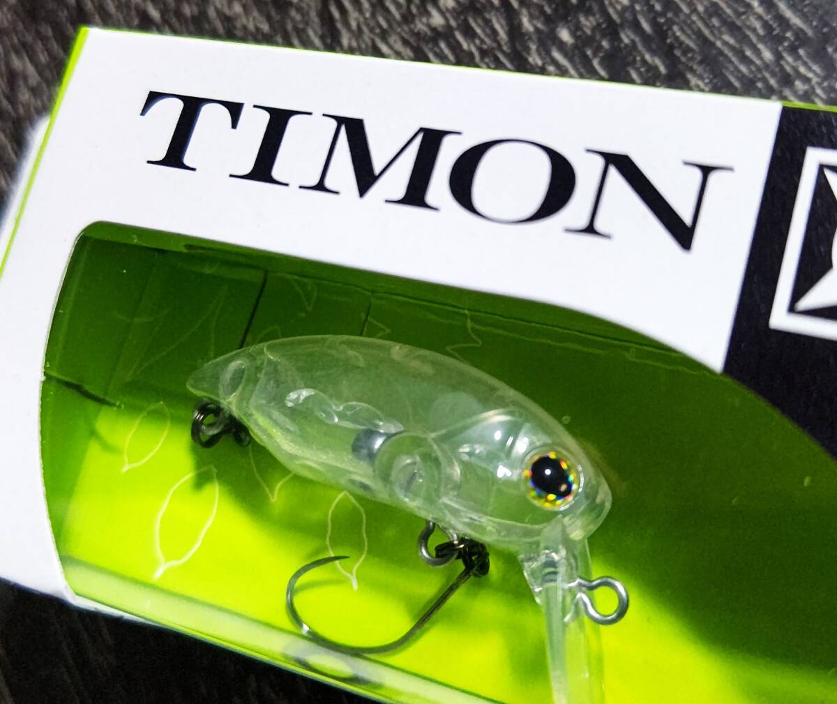 ★激レア★新品未開封★TIMON DEKA Mitts DRY ティモン デカミッツドライ ラトル ＃クリアーの画像2