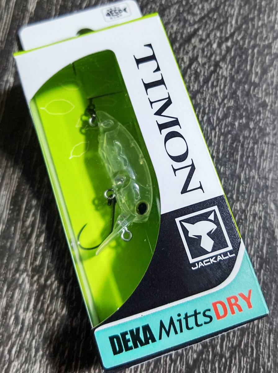 ★激レア★新品未開封★TIMON DEKA Mitts DRY ティモン デカミッツドライ  ＃クリアーの画像1