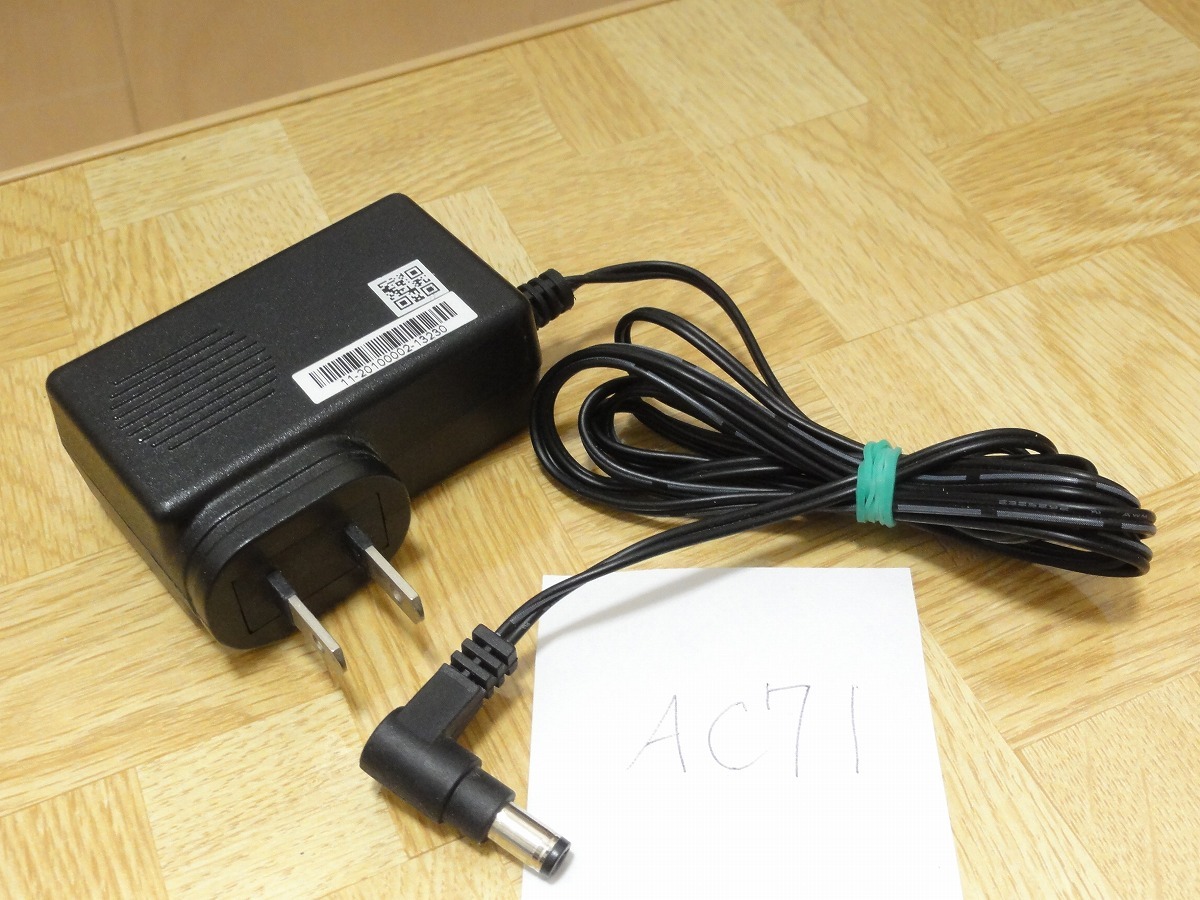 ★ELECOM エレコム 無線LAN ルーター WRC-1167 シリーズ 用ACアダプター ADP34-029 Y3 DC12V 1A 送料140円 _画像1