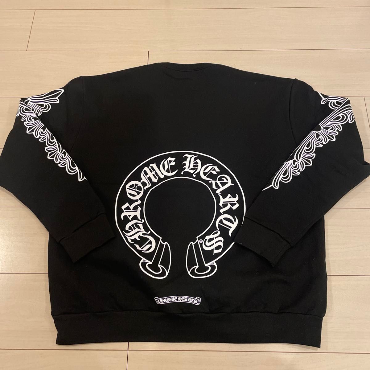 未使用 CHROME HEARTS ホースシュースウェットシャツ Mサイズ クロムハーツ