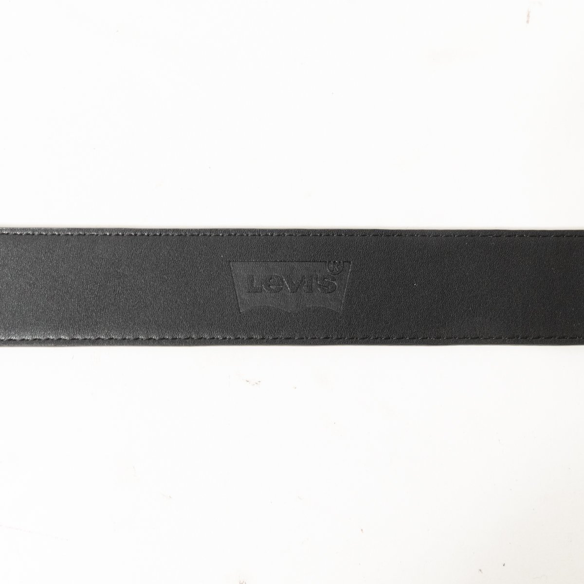 Levi's リーバイス ベルト 5穴2列 レザー調 ブラック 黒系 ストリート アメカジ カジュアル デニムスタイル メンズ 紳士 男性 服飾小物の画像6