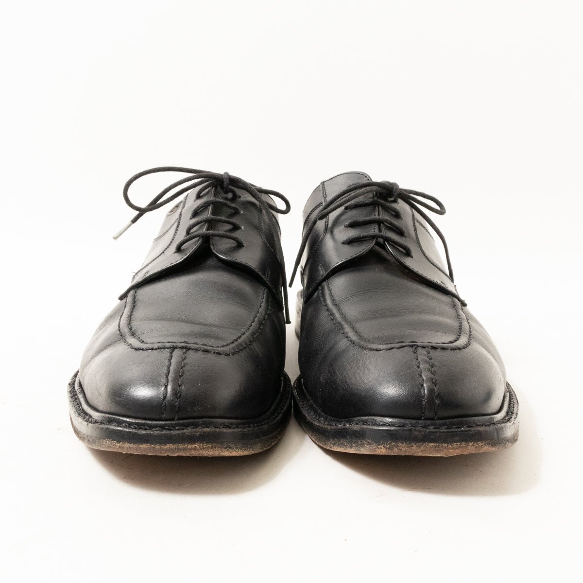 【1円スタート】EMLING ビジネスシューズ エムリング レースアップ ブラック 黒 ベーシック 靴 シューズ 紳士 men's 27.5cm-28cm相当 9 1/2_画像3