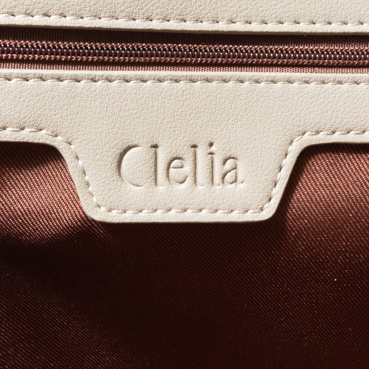 未使用品 Clelia クレリア トートバッグ 自立式 合成皮革 レディース 手さげ 大容量 bag 肩掛け ライトグレー 仕事鞄 新生活 A4可能_画像7