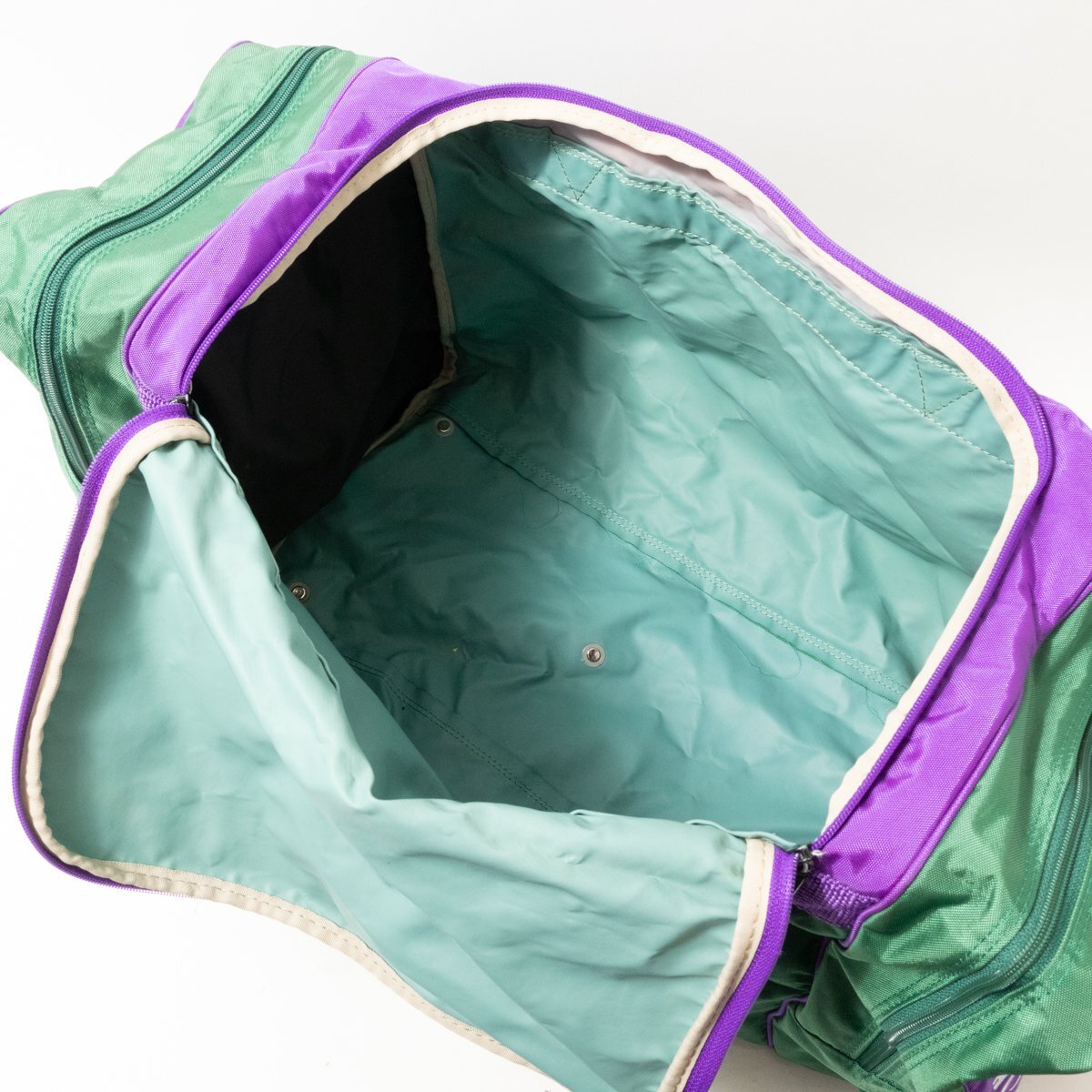adidas Adidas сумка "Boston bag" зеленый зеленый лиловый фиолетовый нейлон унисекс для мужчин и женщин наклонный .. рука .. большая вместимость путешествие casual bag