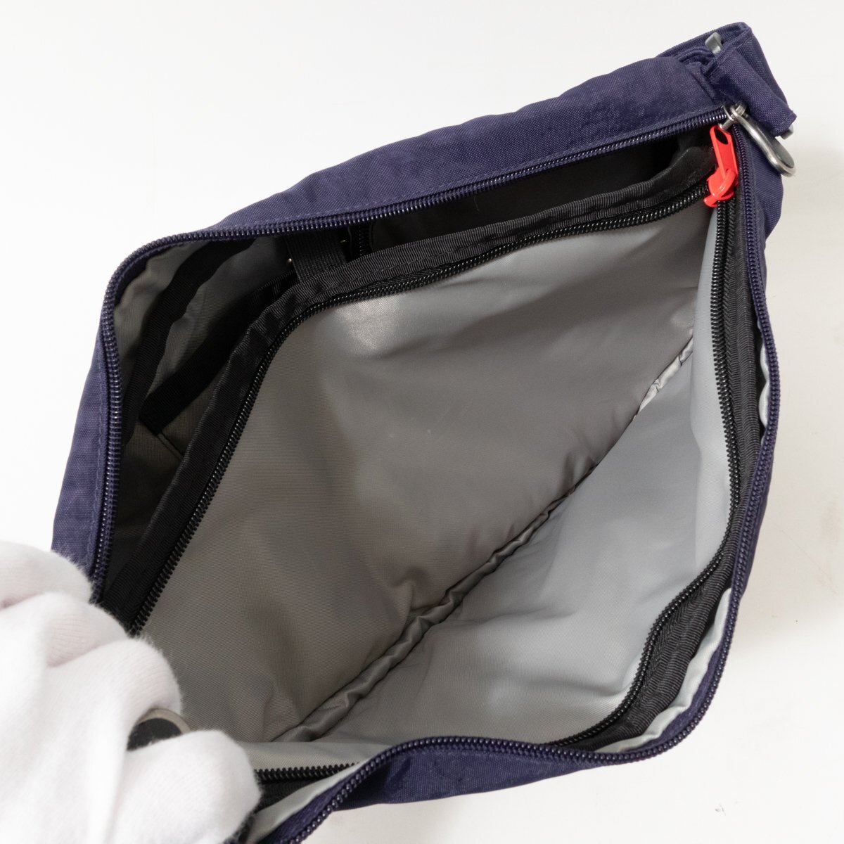 [1 jpy start ] superior article Healthy Back Bag healthy back bag S tech s tea -do nylon S size shoulder bag diagonal .. bruna ito