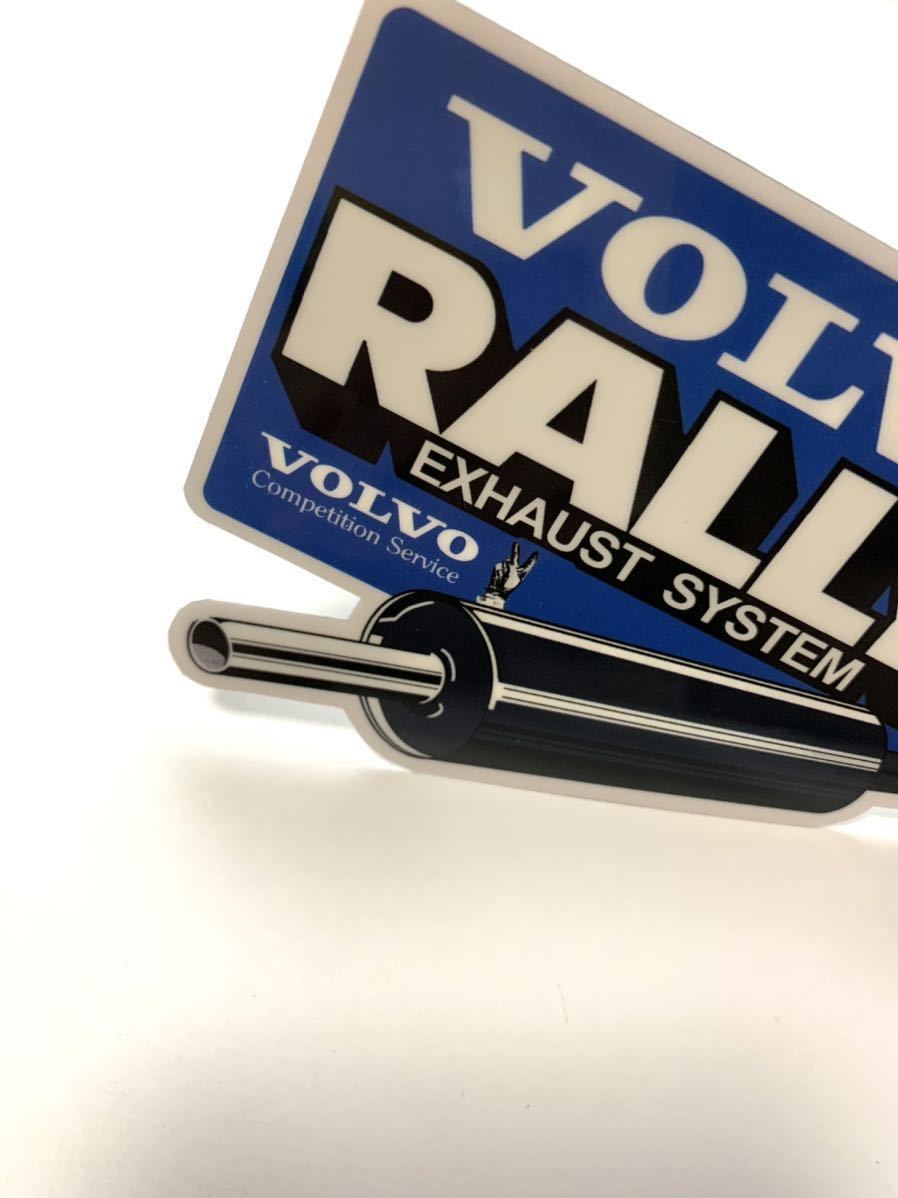 ボルボ ラリー エキゾースト システム Volvo rally exhaust system レプリカ ステッカー / rデザイン ポールスター t4 v50 v40 v60 v70 xc