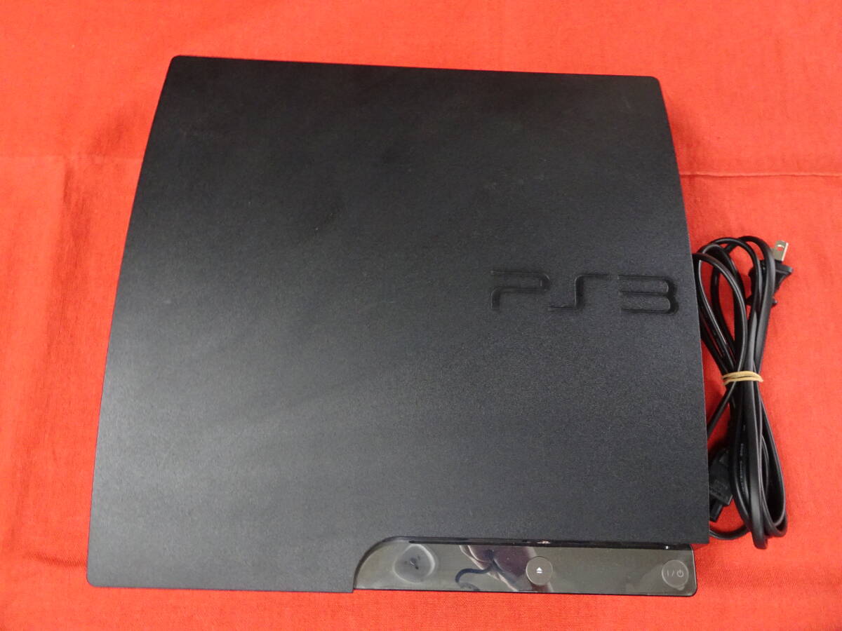 PS3 PlayStation3 CECH-2500A 160GB 本体のみ ブラック 稼働ジャンク品 即決の画像1
