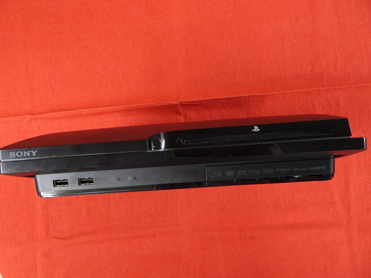 PS3 PlayStation3 CECH-2500A 160GB 本体のみ ブラック 稼働ジャンク品 即決_画像2