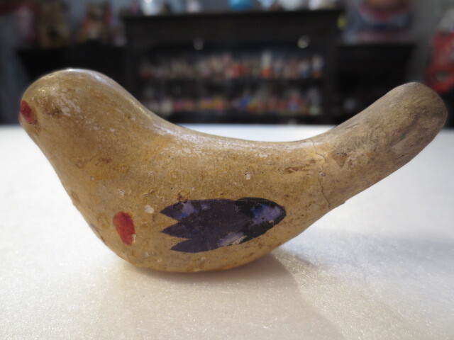 [.] old work dove pipe details unknown . earth toy . go in equipped folkcraft goods earth pipe 