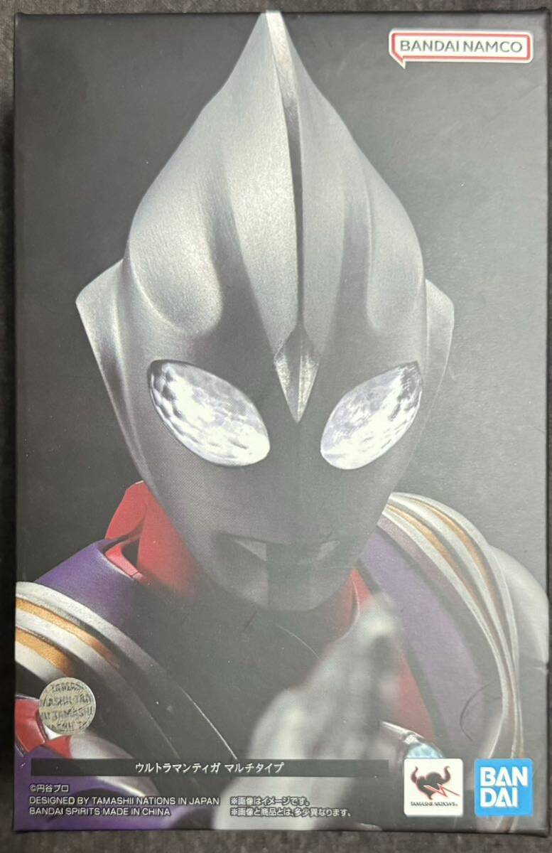  нераспечатанный S.H.Figuarts( подлинный . гравюра производства закон ) Ultraman Tiga мульти- модель S.H. figuarts 2023 год 11 месяц повторный . материалы модификация версия 
