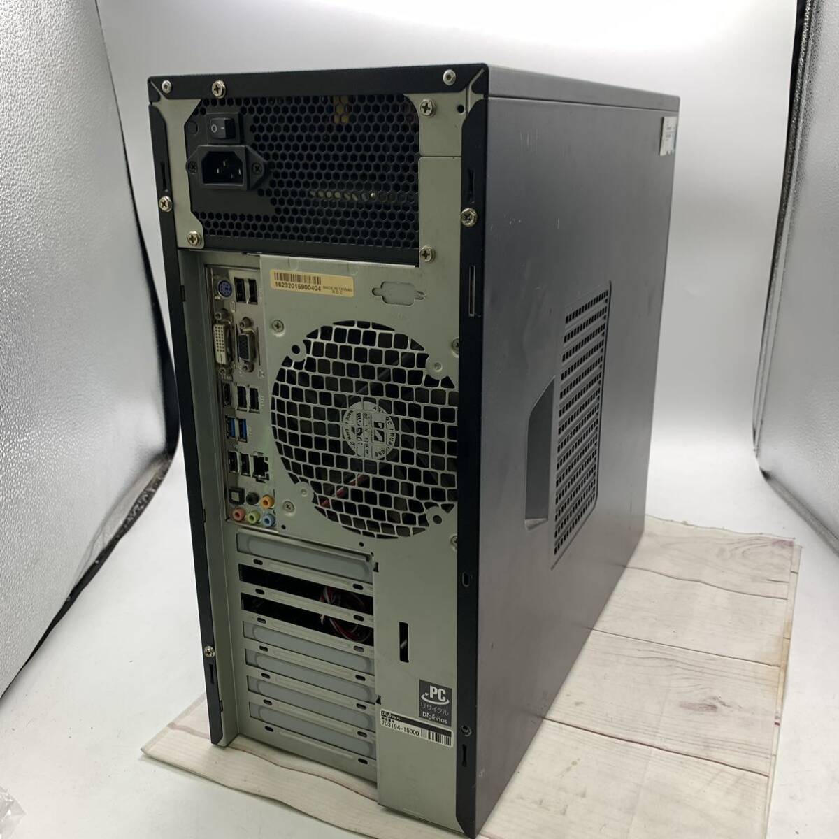 ★ML2523★ ドスパラ DIGINNOS Core i7-3770 メモリ、HDD、グラボなし デスクトップPC 動作未確認 ジャンク品_画像3