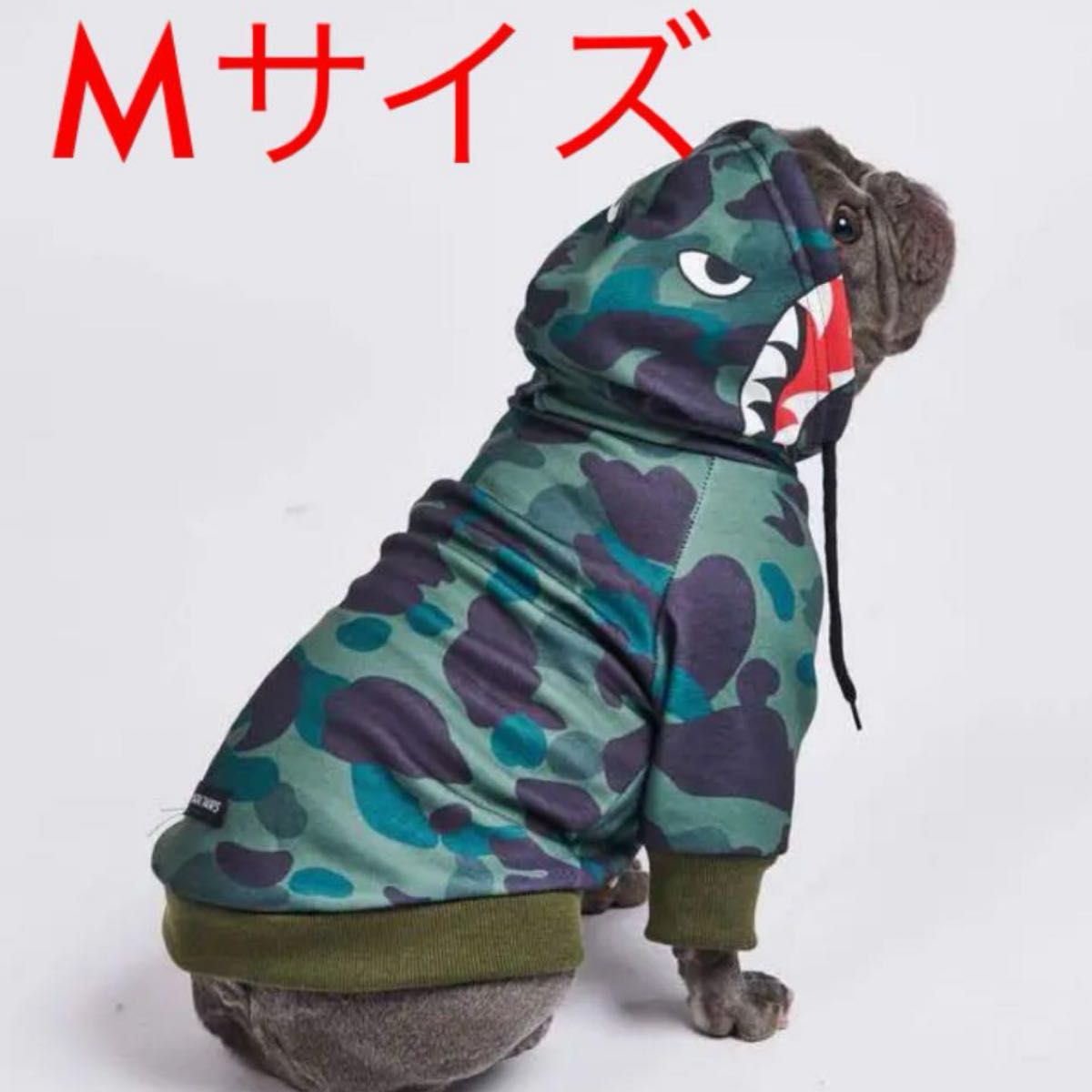 【M】シャークモンスター ドッグフーディ　トイプー　フレブル   パグ　犬服