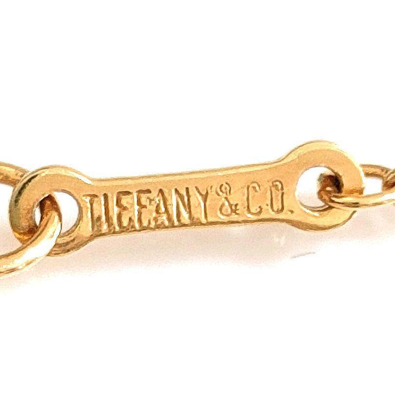 ティファニー　TIFFANY&CO. ティアドロップネックレス　750 ゴールド　18金　k18ゴールド　しずく　希少　入手困難品　4.6g_画像7