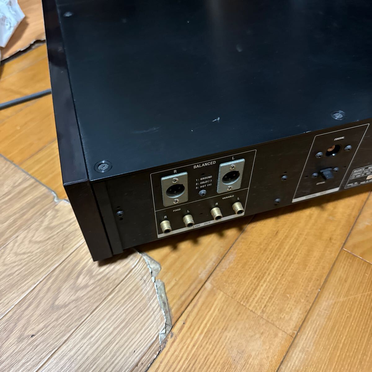 ソニー SONY CDプレーヤー CDP-X77ES ジャンク品_画像6