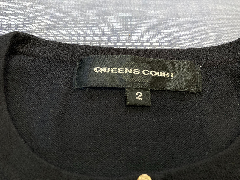 QUEENS COURT クイーンズコート◎大人かわいい カーディガン◎サイズ2_画像6