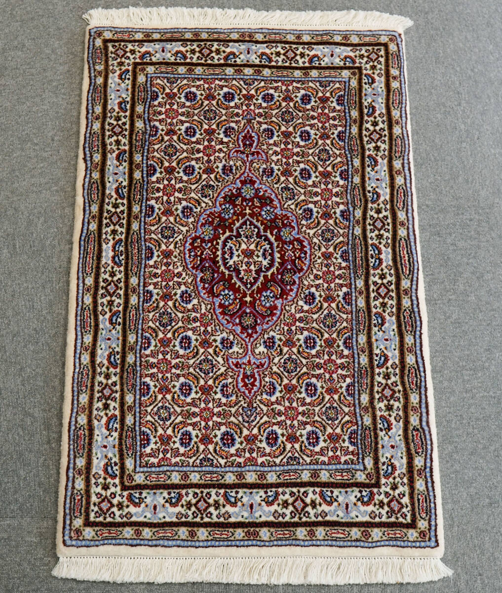 92×58cm【ペルシャ手織り絨毯】 92×58cm【ペルシャ手織り絨毯】
