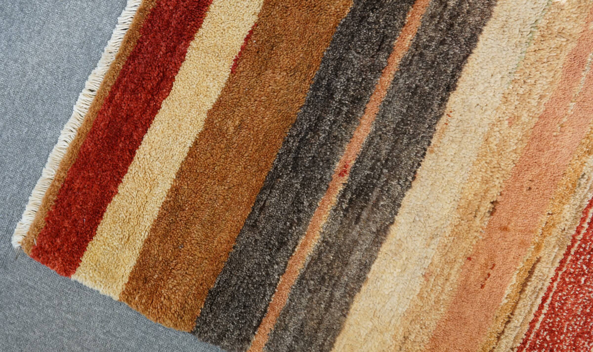 手織りギャッベ size:256×150cm 手織り絨毯 手織りギャッベ size:256×150cm 手織り絨毯