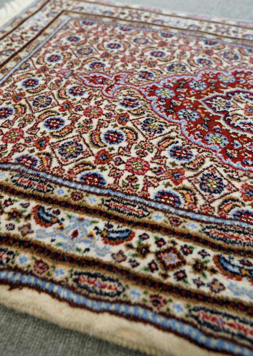 92×58cm【ペルシャ手織り絨毯】 92×58cm【ペルシャ手織り絨毯】