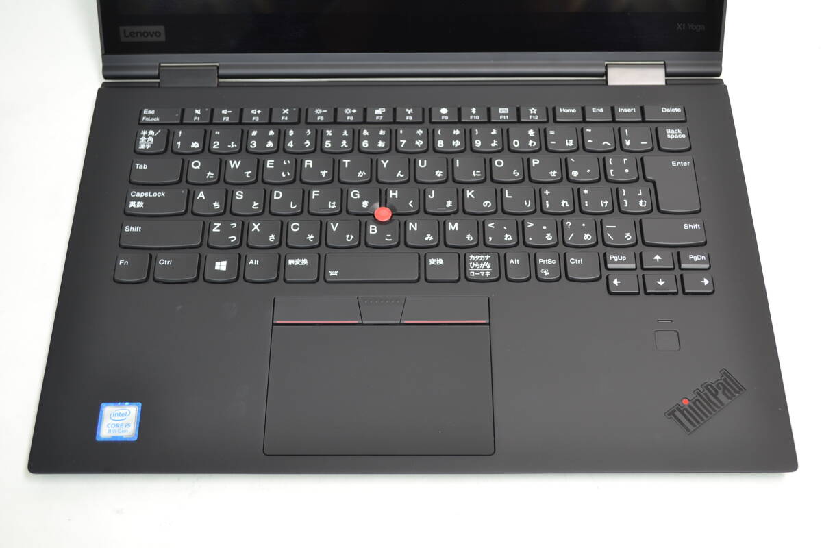 Lenovo ThinkPad X1 Yoga 第8世代 Core i5-8250u メモリー8G 14インチタッチパネルWQHD液晶 Webカメラ Wifi ジャンク_画像2
