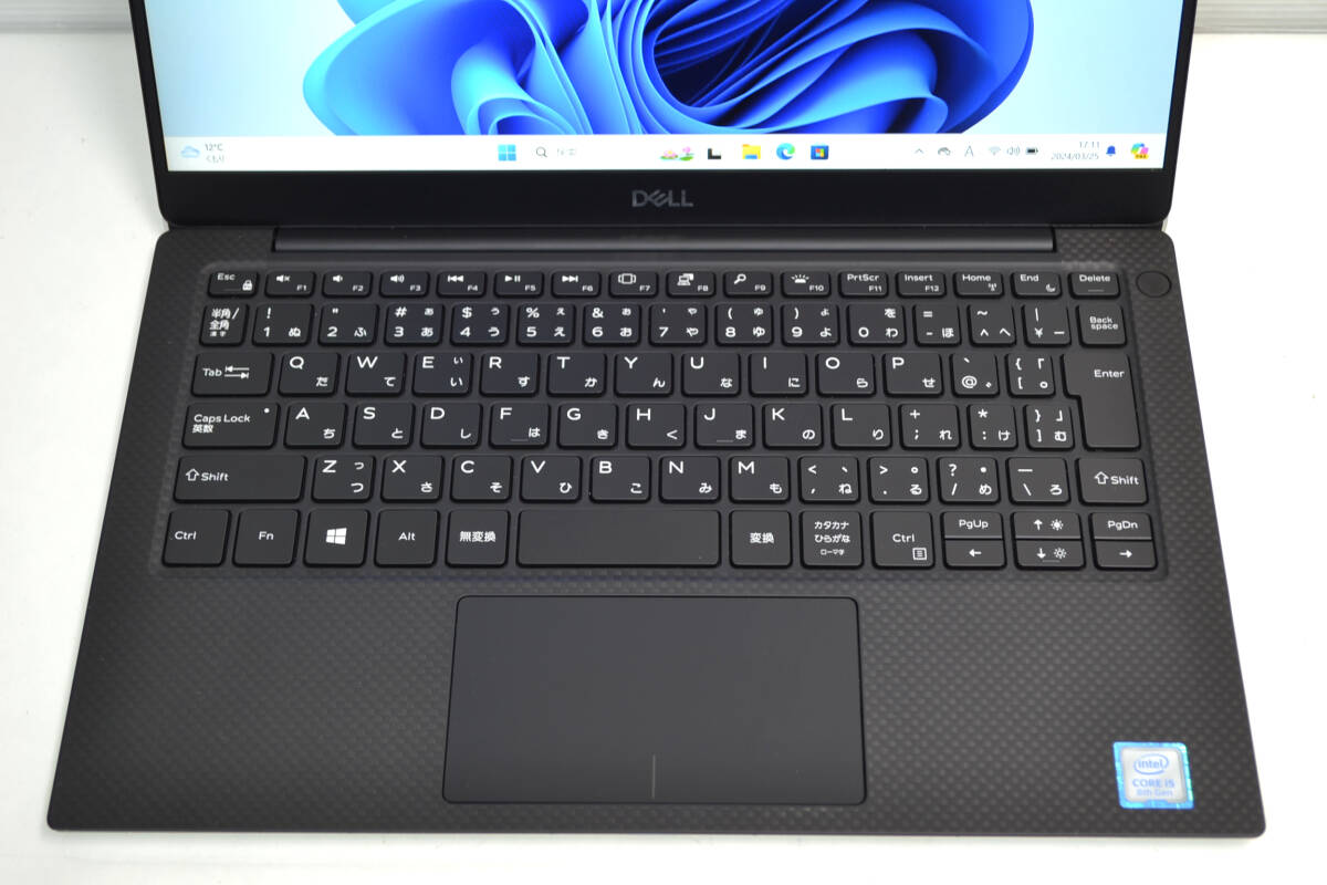 DELL XPS 13 9380 Corei5-8265u 13.3インチフルHD液晶 SSD256G メモリー8G Webカメラ Wifi Bluetooth Windows11_画像4