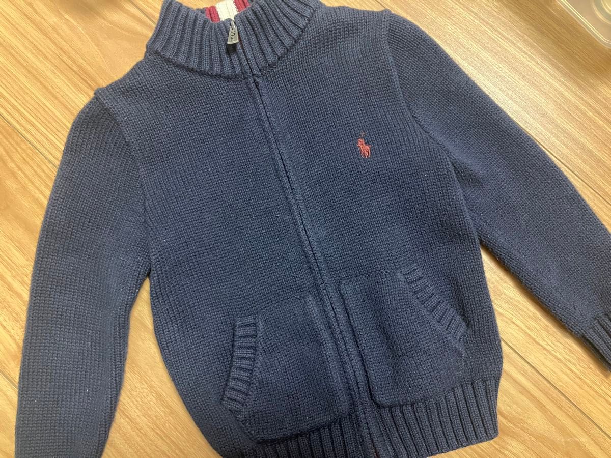 POLO Ralph Lauren  コットンフルジップセーター