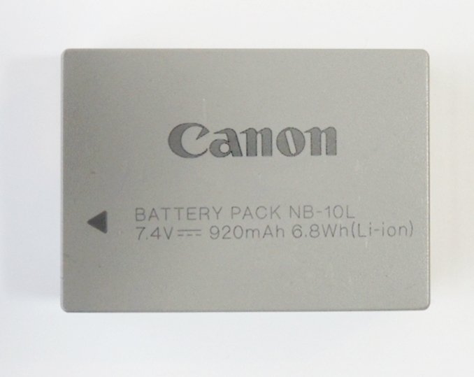 Canon 純正品 NB-10L コンパクトデジタルカメラ用 Li-ion バッテリーの画像1