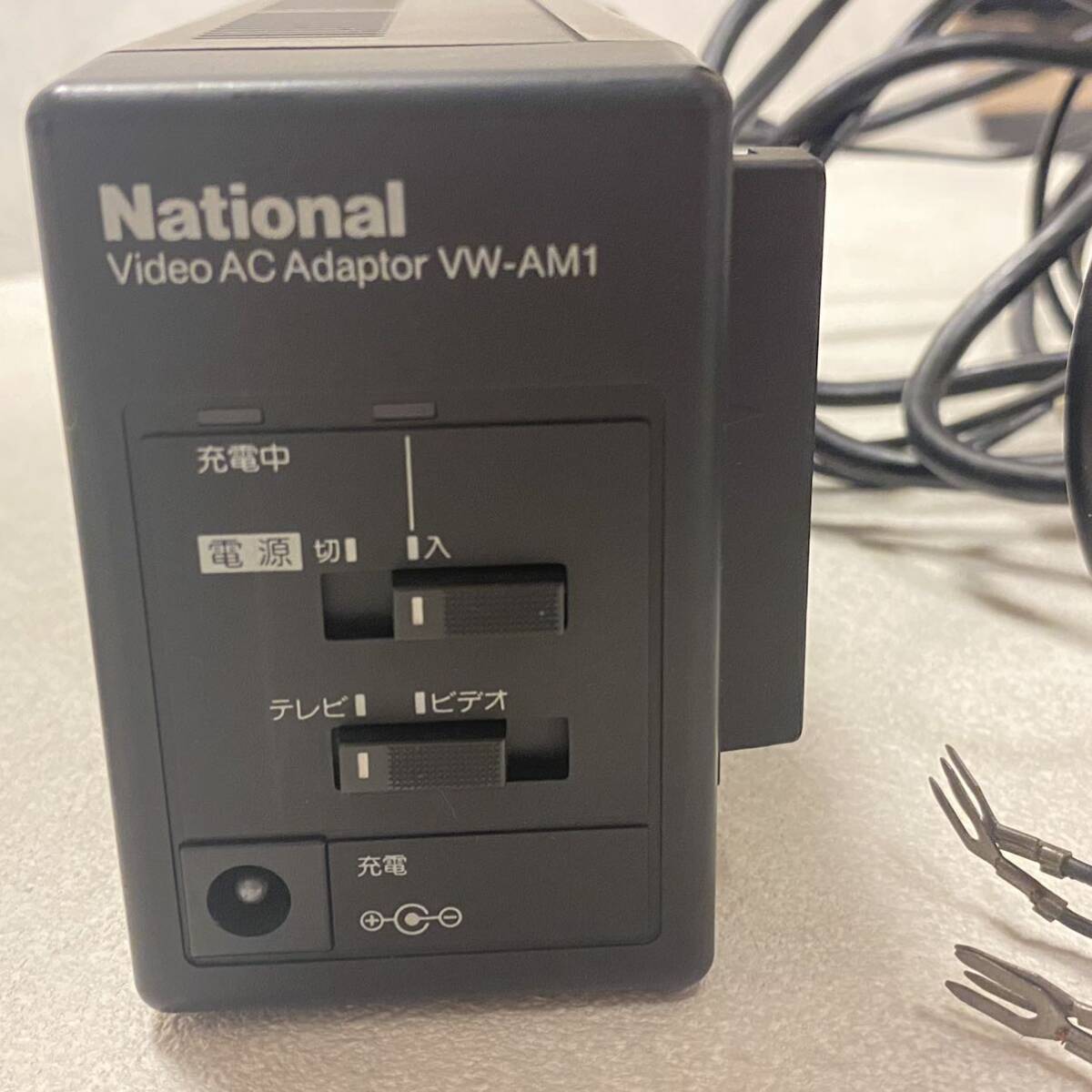 [DO240026] National video camera NV-M3 Matsushita Electric Industrial National retro Video AC Adaptor VW-AM1 Battery Pack VW-VBM2