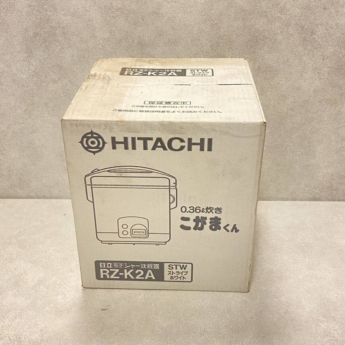 【EW240077】 日立 こがまくん RZ-K2A 炊飯器 電子ジャー 0.36L 2合炊き HITACHI_画像8