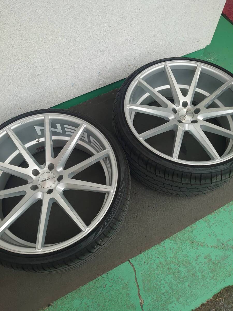 大人気☆VOSSEN☆VFS-1☆22インチ☆pcd115☆ダッヂ☆チャージャー☆チャレンジャー☆ライオンハートLH FIVE☆美品_画像2