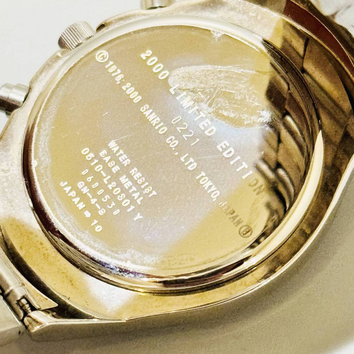 甲HK9850 クリーニング済 2点セット まとめ売り 記念モデル サンリオ シチズン キティちゃん ハローキティ レディース 腕時計の画像5