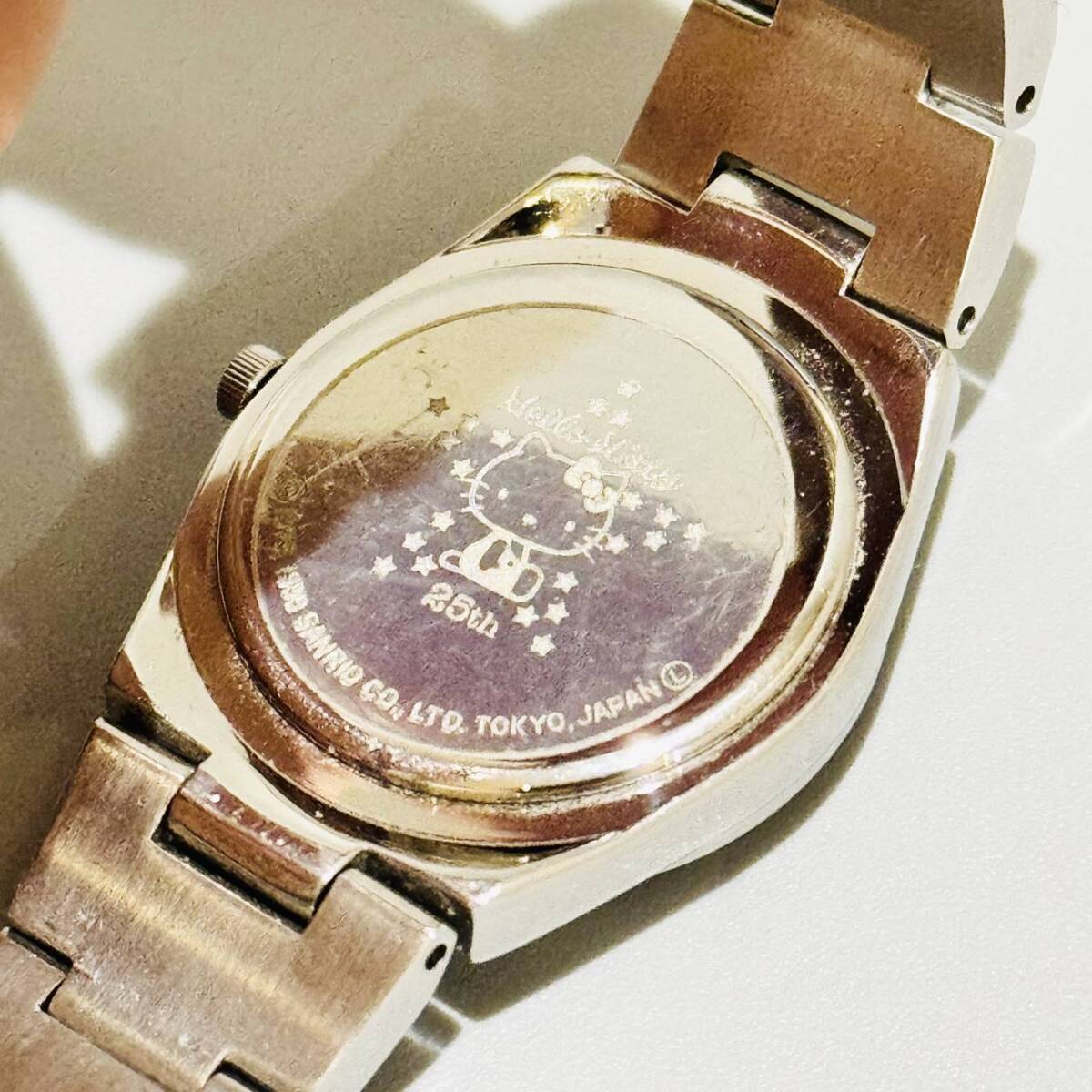 甲HK9850 クリーニング済 2点セット まとめ売り 記念モデル サンリオ シチズン キティちゃん ハローキティ レディース 腕時計の画像9