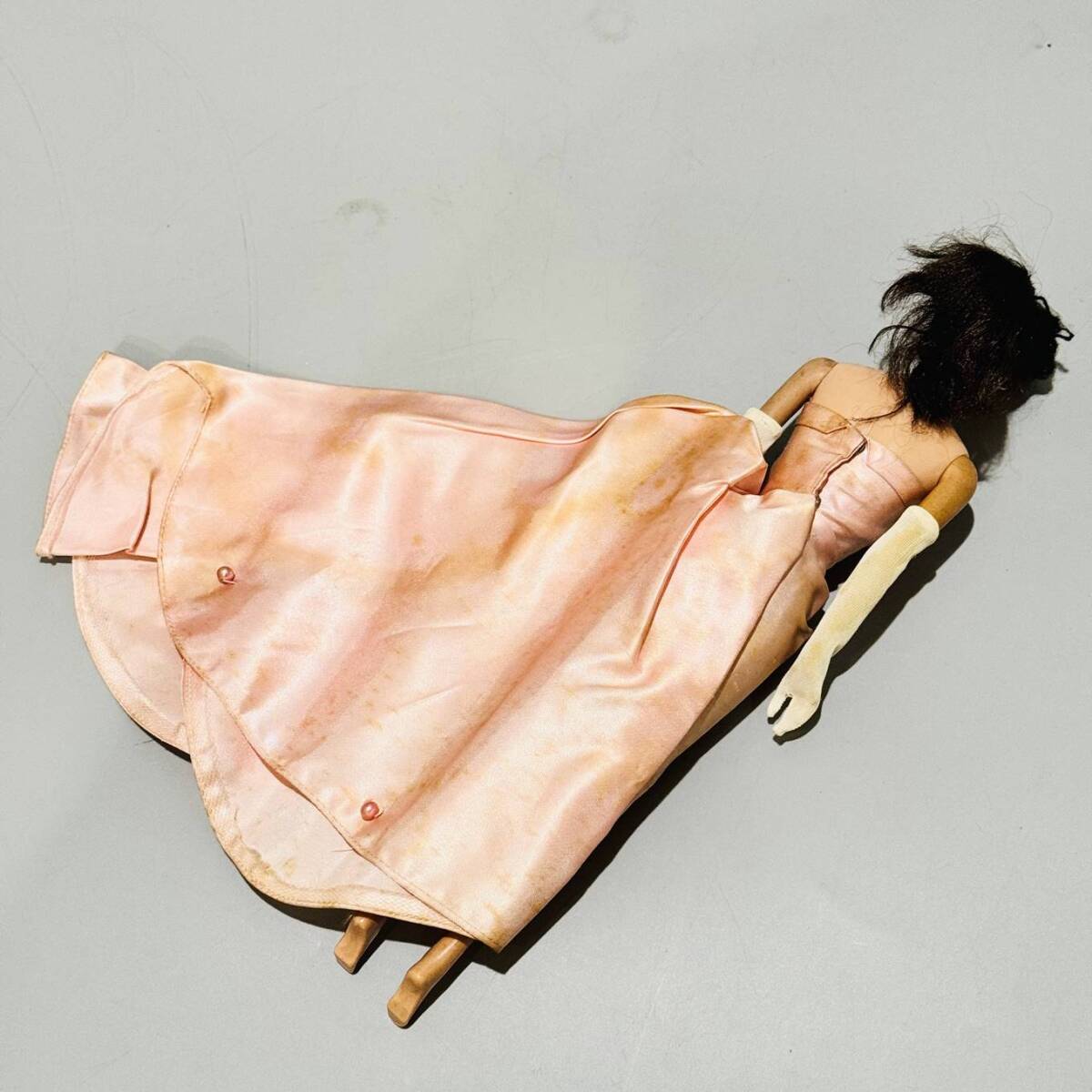 甲MJ17461 1円スタート 希少 1958年製 昭和レトロ 当時物 アンティーク ヴィンテージ JAPAN刻印 マテル社製 バービー人形の画像6