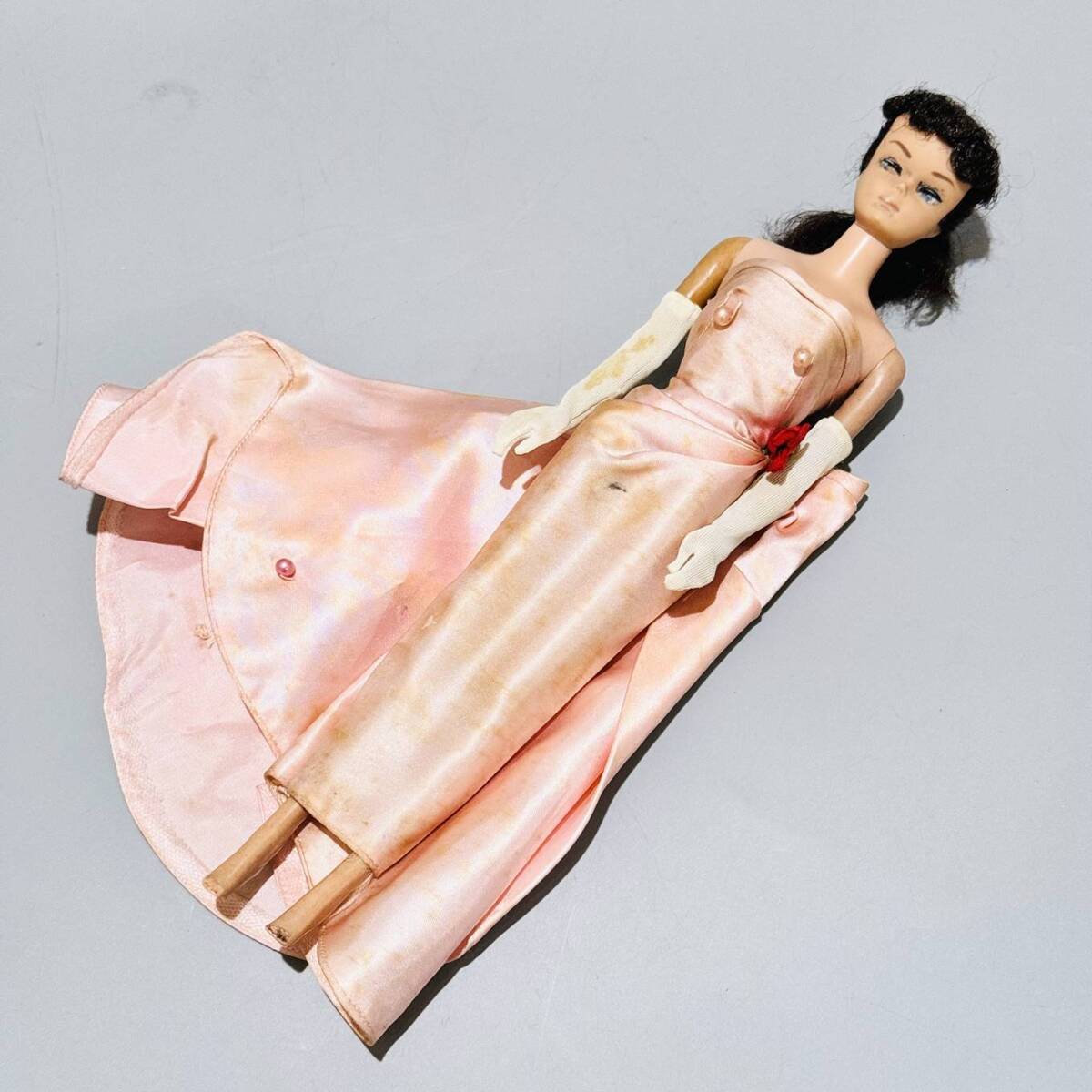 甲MJ17461 1円スタート 希少 1958年製 昭和レトロ 当時物 アンティーク ヴィンテージ JAPAN刻印 マテル社製 バービー人形の画像1