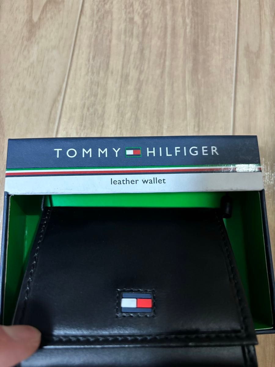 新品未使用　TOMMY HILFIGER　小銭入れ　コインケース　黒