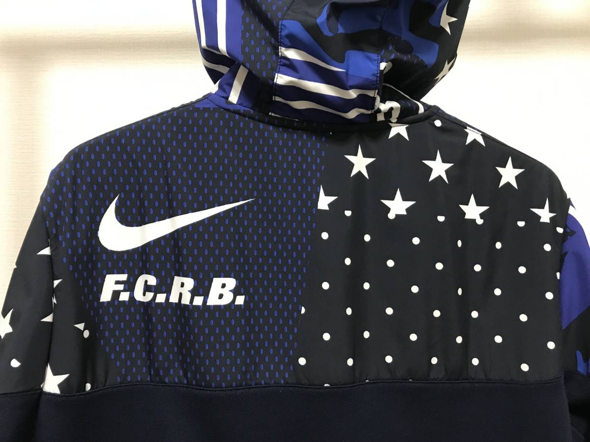 16SS FCRB NIKE DRI-FIT KNIT FLEECE HOODY
