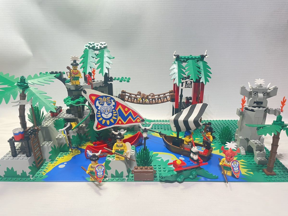 レゴ 6278 南海の勇者シリーズ オロンガ島 Enchanted Island LEGO ロンゴ族 90ミニフィグ _画像1