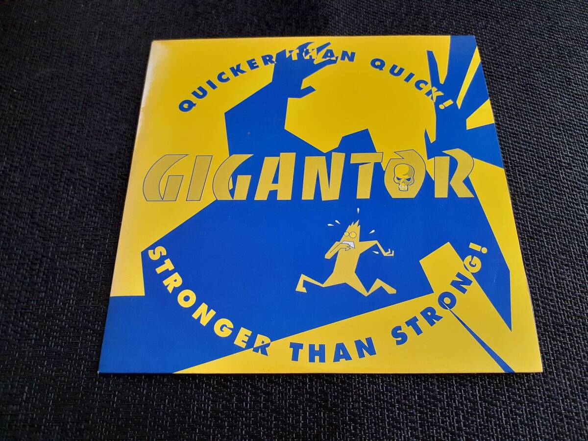 B3997【EP】Gigantor / Quicker Than Quick! Stronger Than Strong! / カラーレコード（Yellow）_画像1