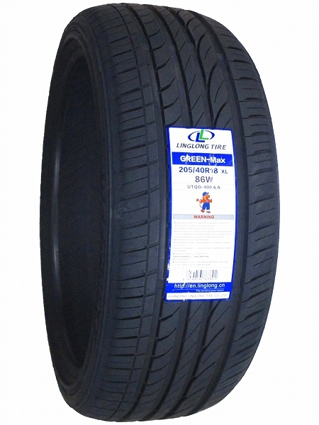 4本セット 205/40R18 2023年製造 新品サマータイヤ LINGLONG GREEN-Max 205/40/18の画像3