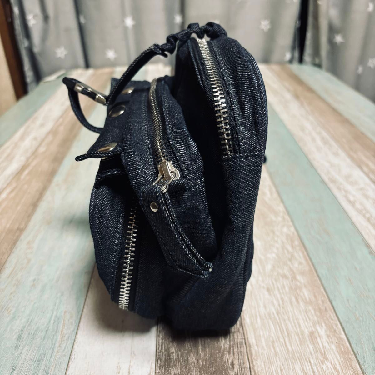 3 1 Phillip Lim(スリーワンフィリップリム)デニムポーチ 3 1 Phillip Lim(スリーワンフィリップリム)デニムポーチ