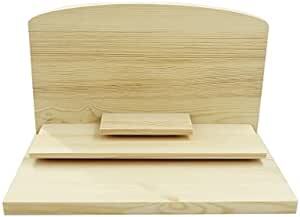 仏壇 オープン型仏壇 メモリアルステージ ナチュラル色 突き板貼り 手元供養 (無垢材（40x25x25cm）