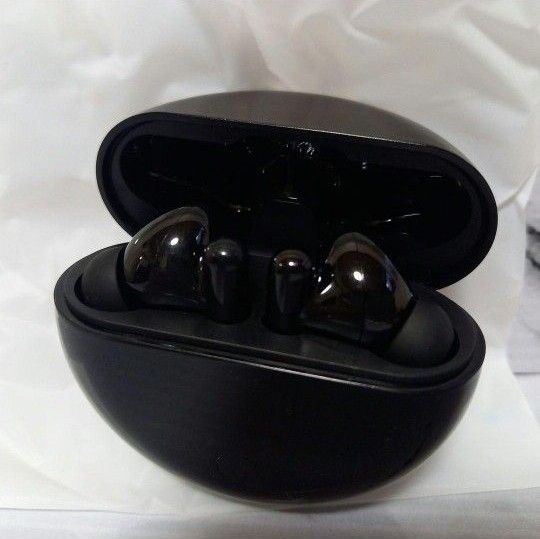 ワイヤレスイヤホン イヤフォン ブラック Bluetooth ヘッドホン 黒