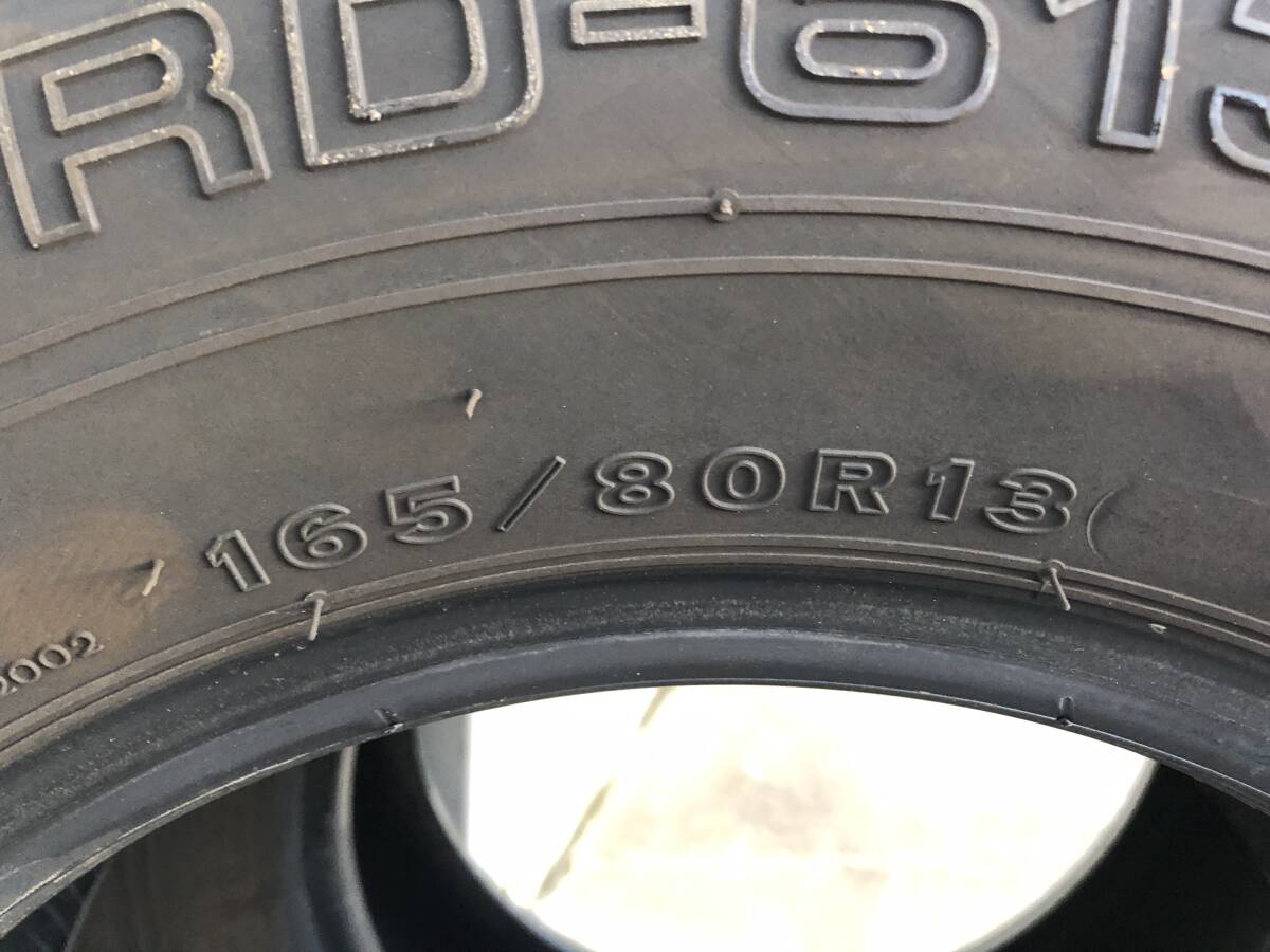 ブリヂストン　RD-613STEEL 165/80R13LT 2本_画像5